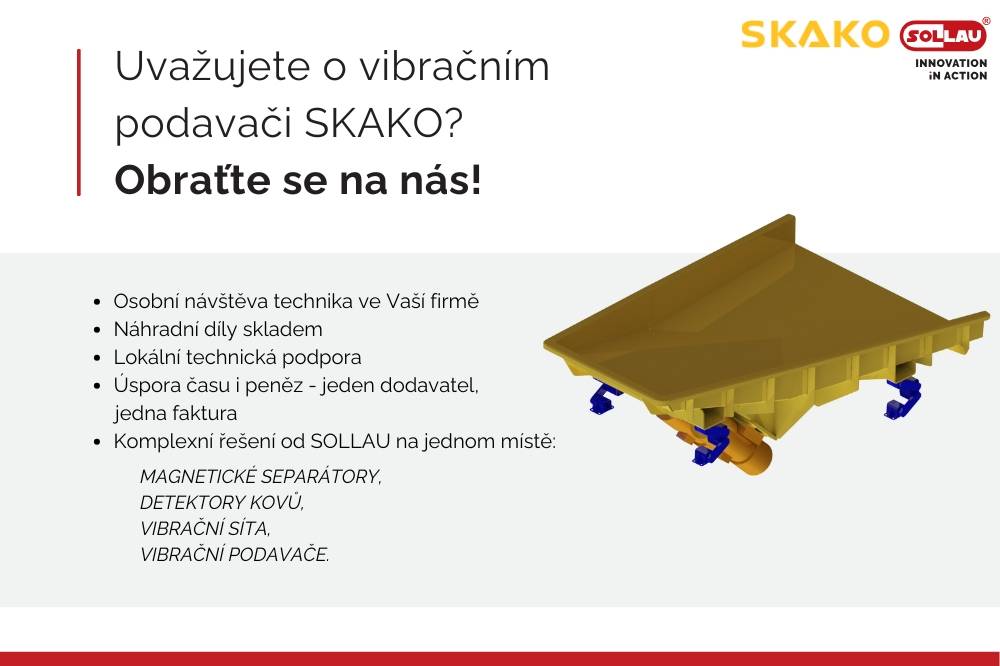 Vibrační podavač SKAKO Vibrační podavač SKAKO