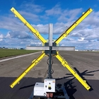 Mobilní světelný kříž pro označení uzavření letištní dráhy